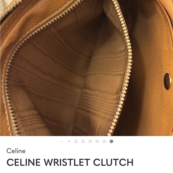 CELINE Brown Leather bag - Picture 15 of 16